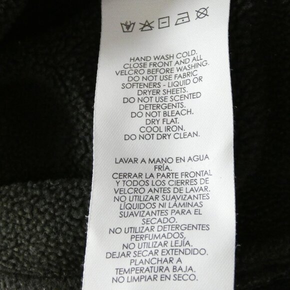 Spyder Jacket Size XXL Black 1/3 Zipper Logo Heavyweight Waffle Active Sports - Picture 10 of 10